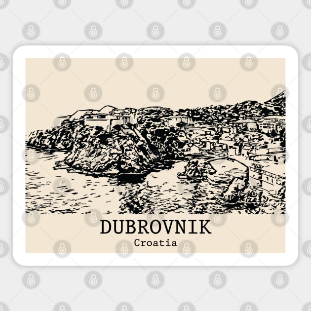 Dubrovnik - Croatia Magnet by Lakeric